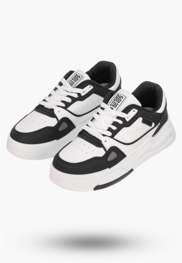 Białe Sneakersy BIG STAR Eko Styl na Co Dzień NN274669