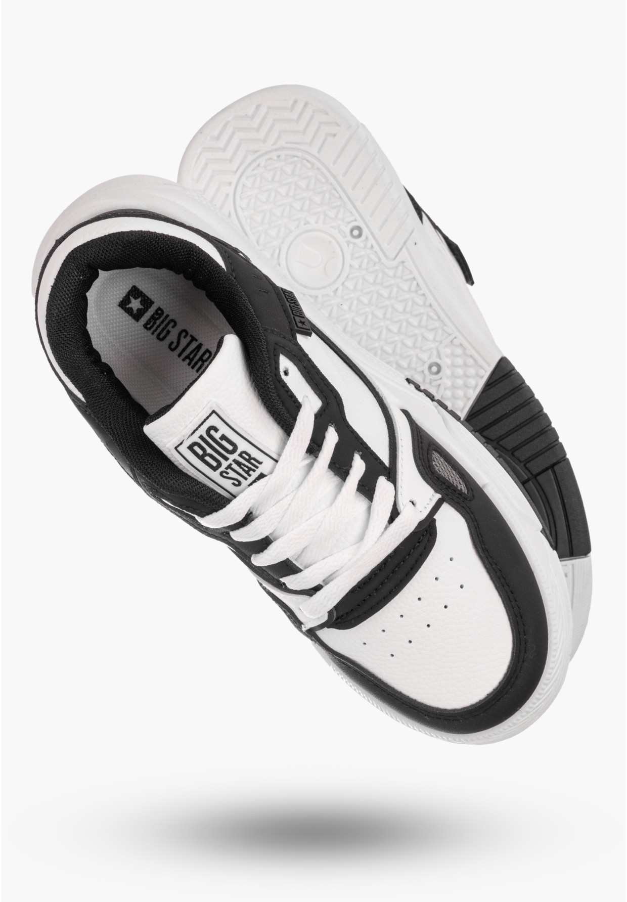 Białe Sneakersy BIG STAR Eko Styl na Co Dzień NN274669