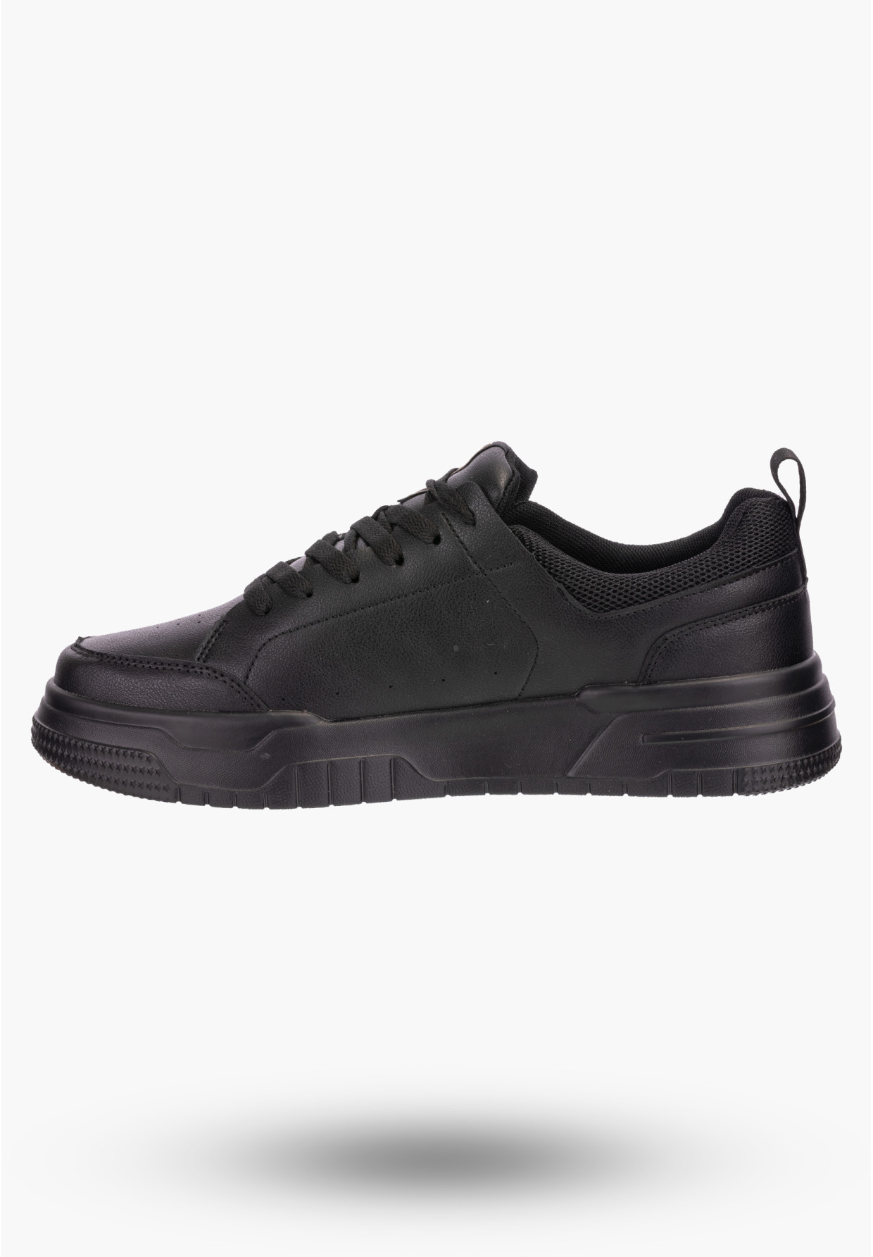 Sneakersy Męskie Czarne BIG STAR z Wkładką Memory Foam NN174148