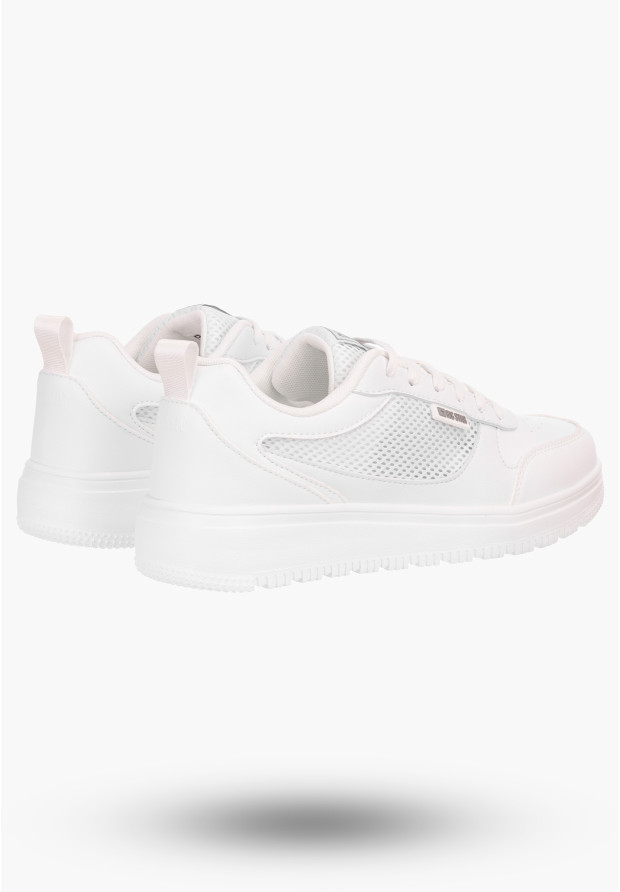 BIG STAR Sneakersy Męskie z Memory Foam Białe Lekkie NN174140