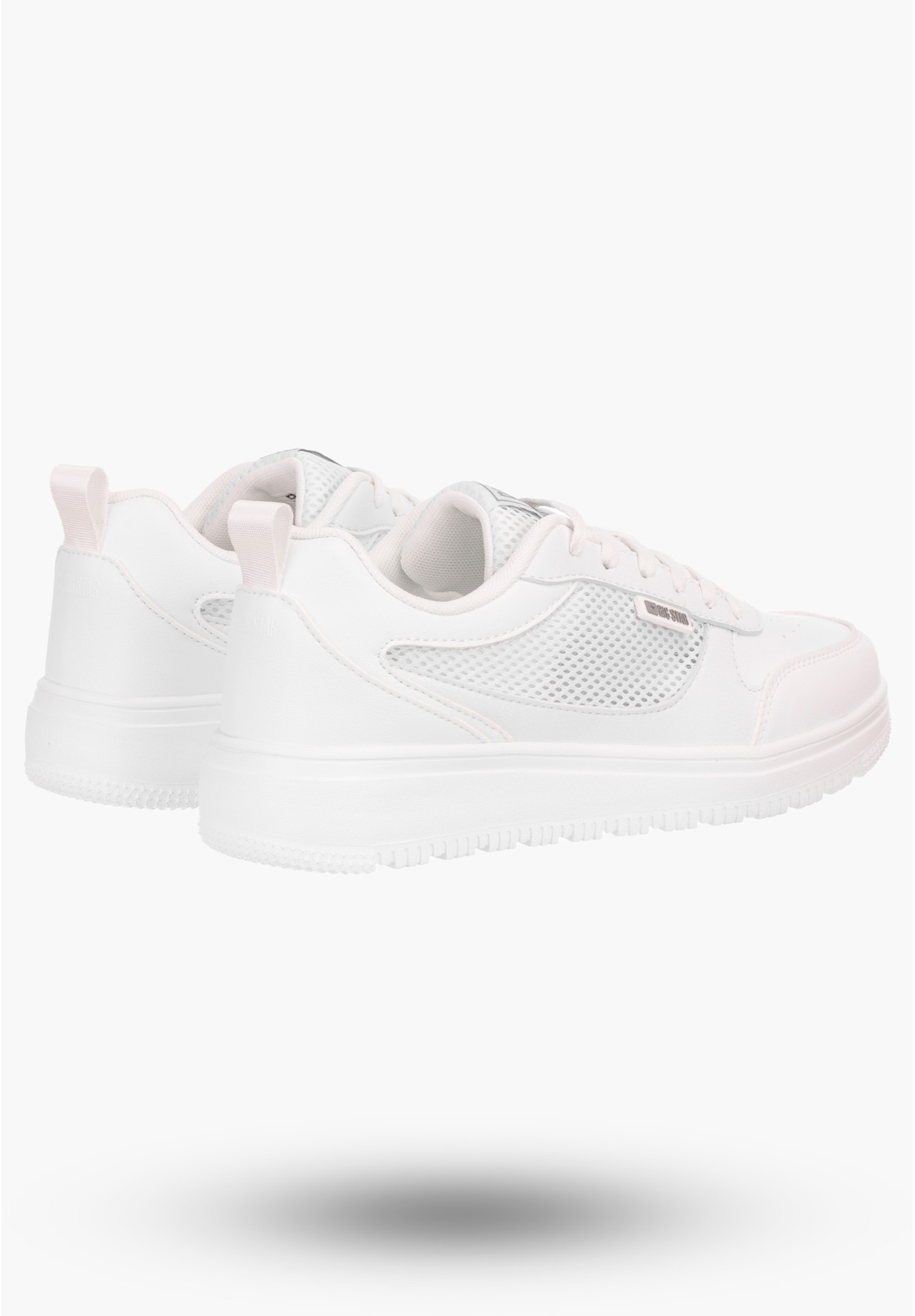 BIG STAR Sneakersy Męskie z Memory Foam Białe Lekkie NN174140