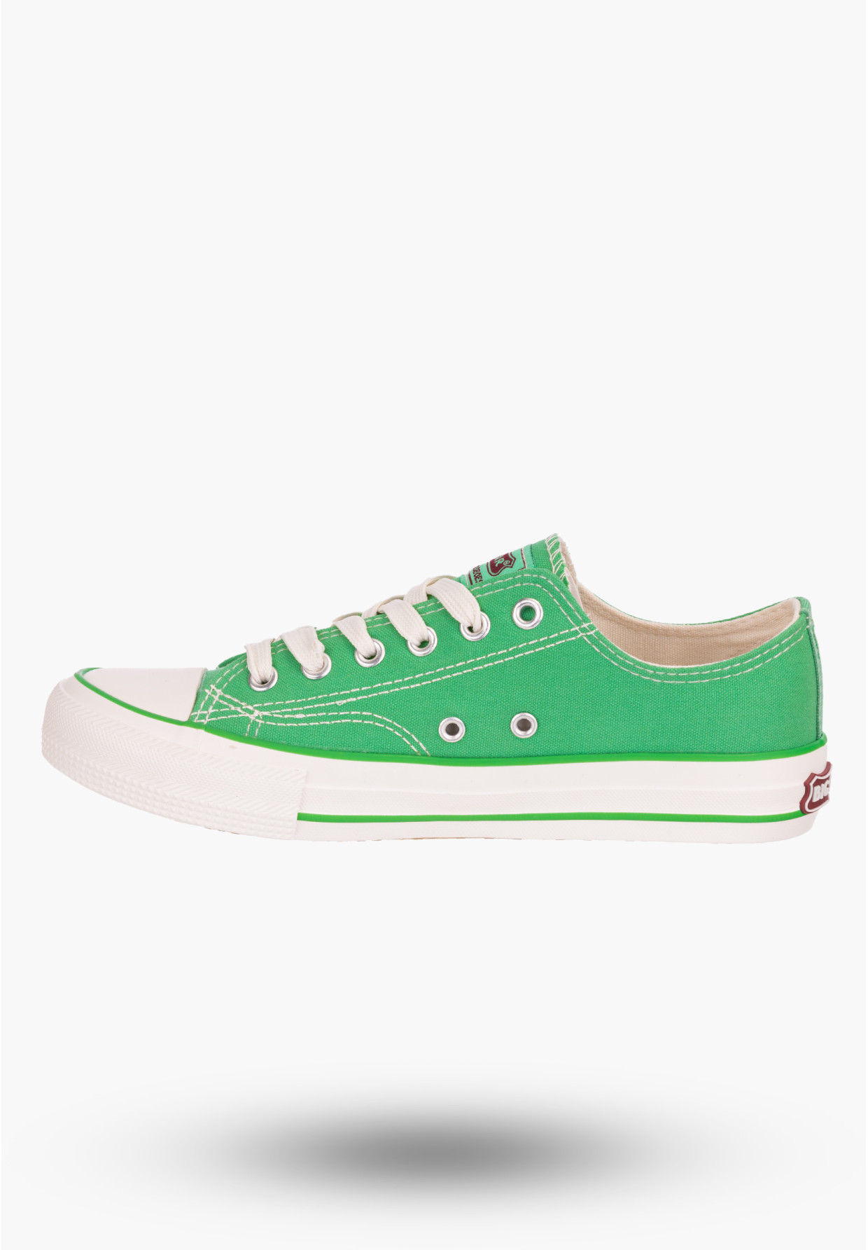 Trampki Damskie Big Star zielone klasyczne logo NN274240
