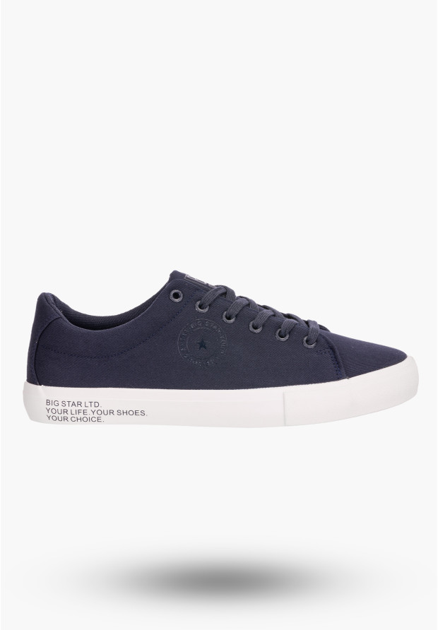 Trampki Męskie Big Star Granatowe Buty LL174076
