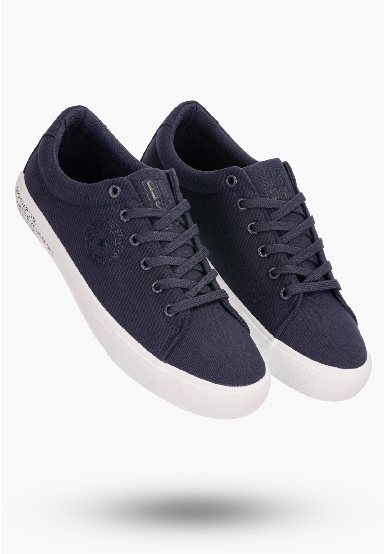 Trampki Męskie Big Star Granatowe Buty LL174076
