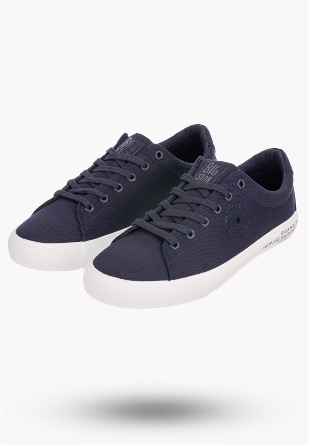 Trampki Męskie Big Star Granatowe Buty LL174076