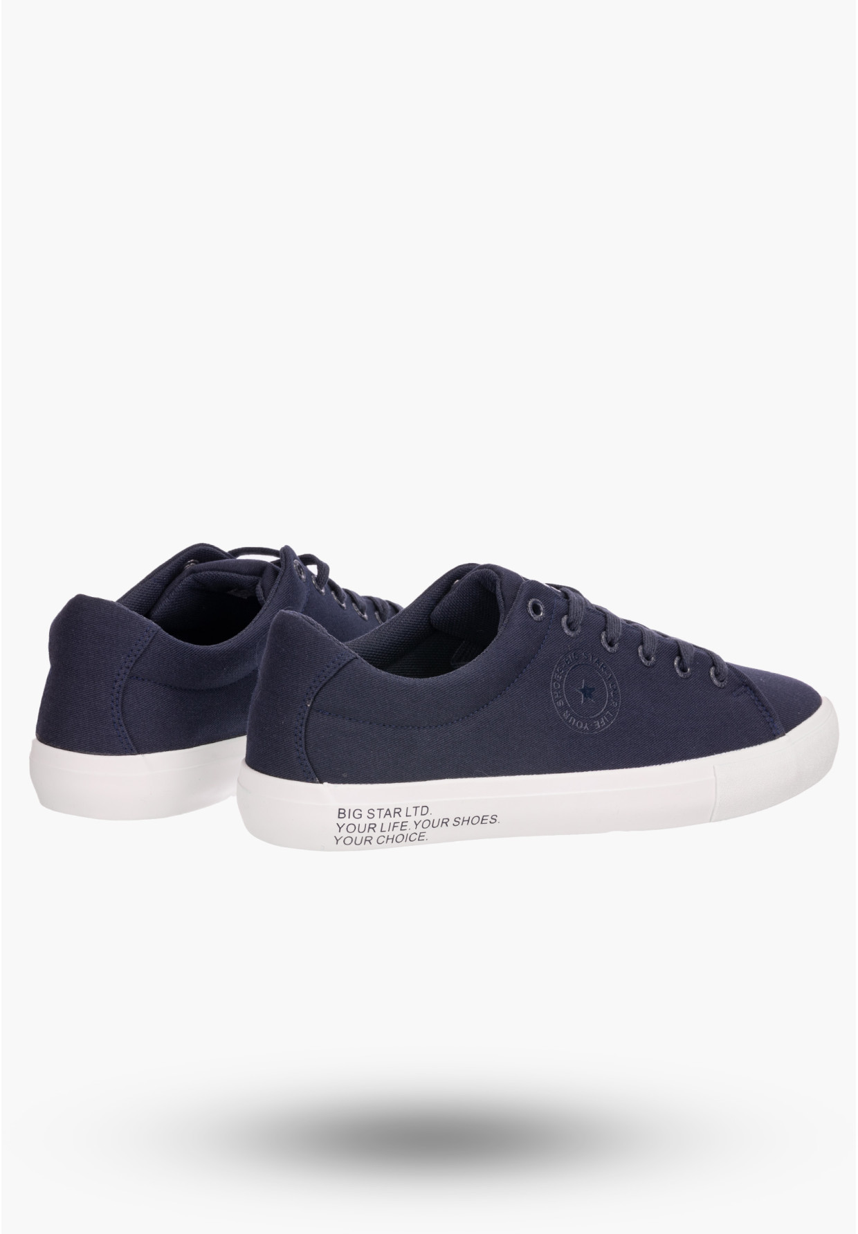 Trampki Męskie Big Star Granatowe Buty LL174076