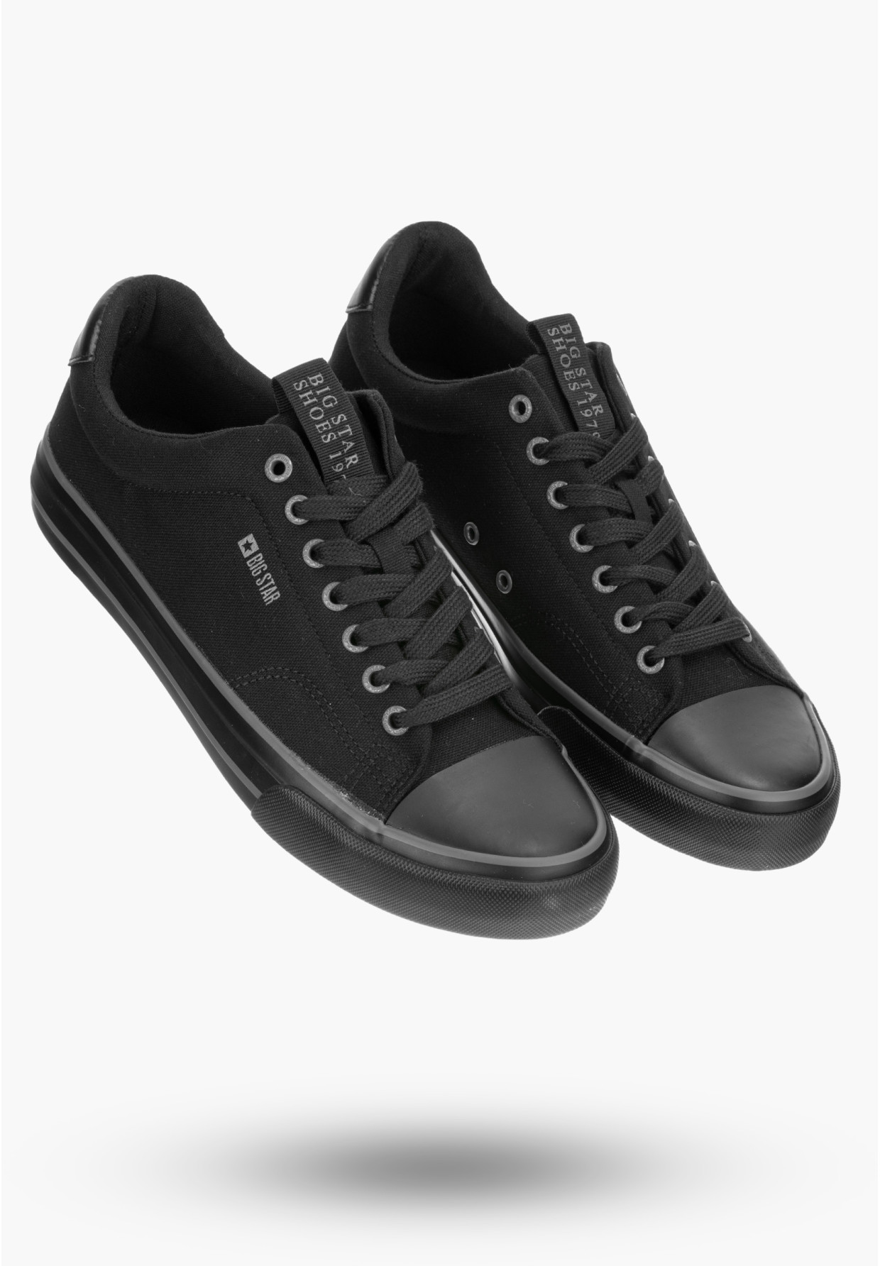 Trampki Męskie Big Star Czarne Buty NN174005