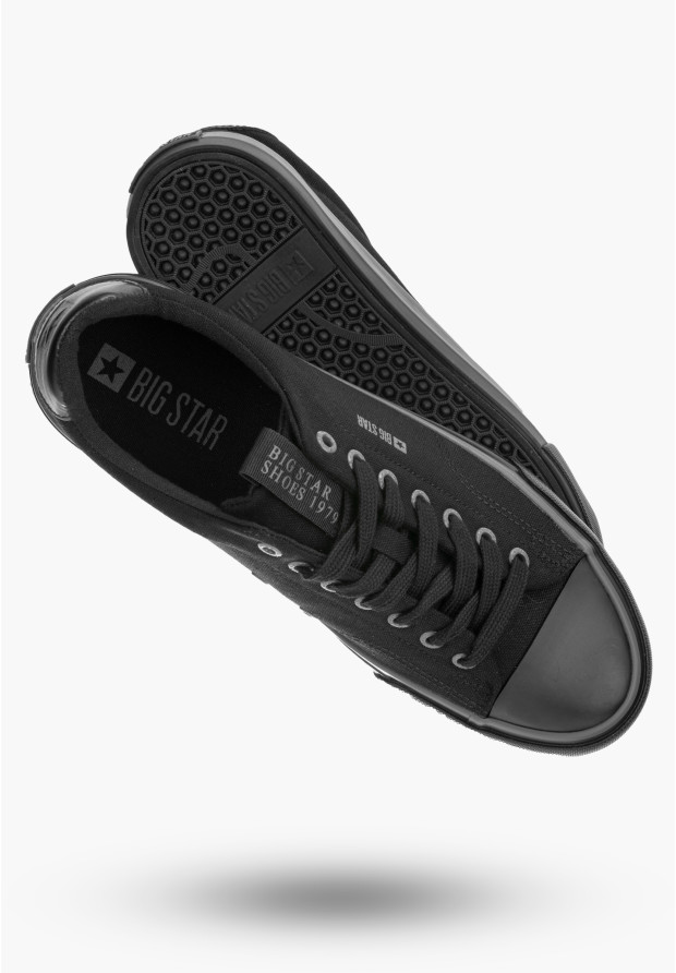 Trampki Męskie Big Star Czarne Buty NN174005