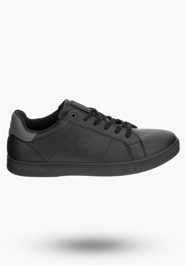 Buty Męskie Big Star Sneakersy Czarne NN174284