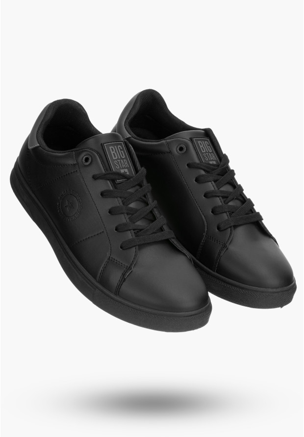 Buty Męskie Big Star Sneakersy Czarne NN174284