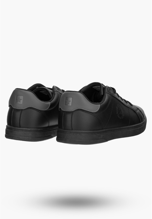 Buty Męskie Big Star Sneakersy Czarne NN174284
