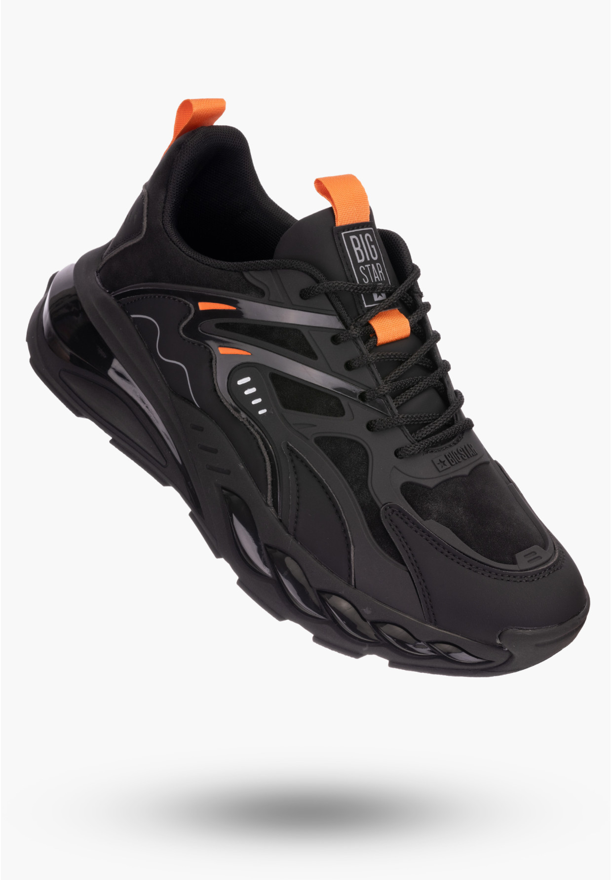 Sneakersy Big Star Czarne Buty Męskie NN174382