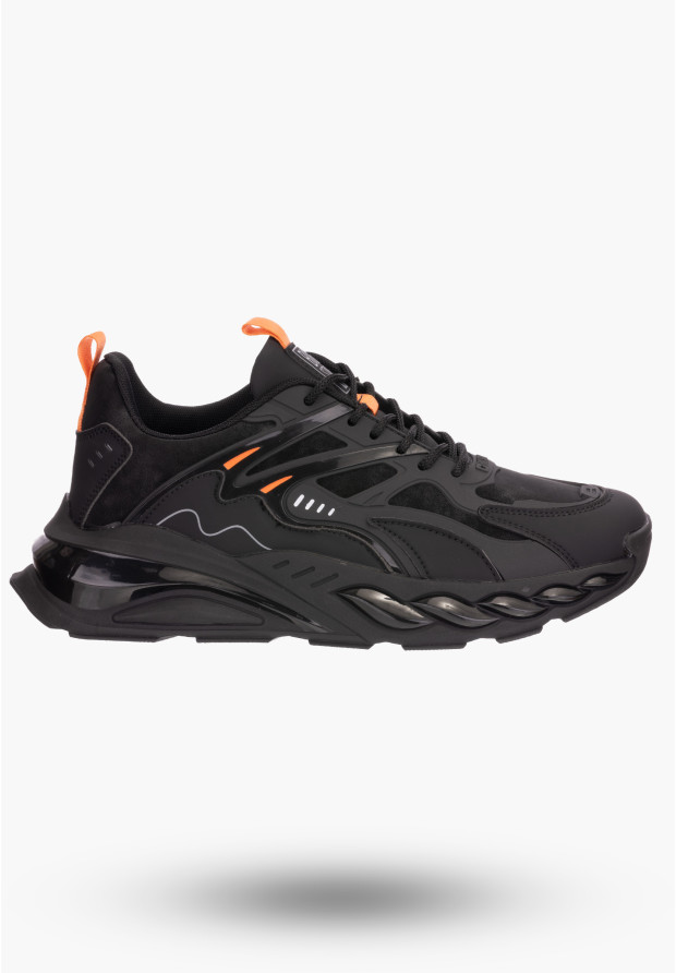 Sneakersy Big Star Czarne Buty Męskie NN174382