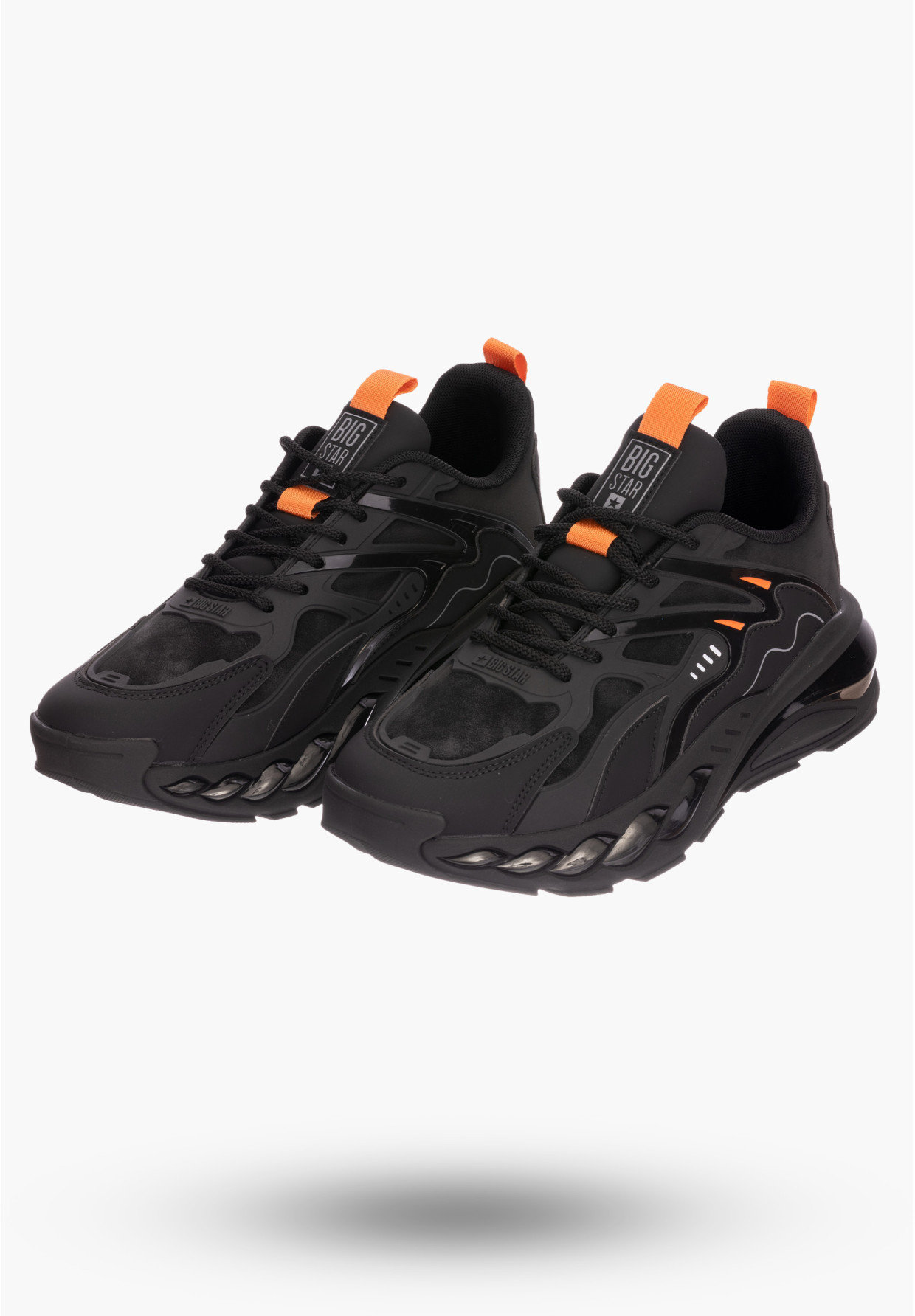 Sneakersy Big Star Czarne Buty Męskie NN174382