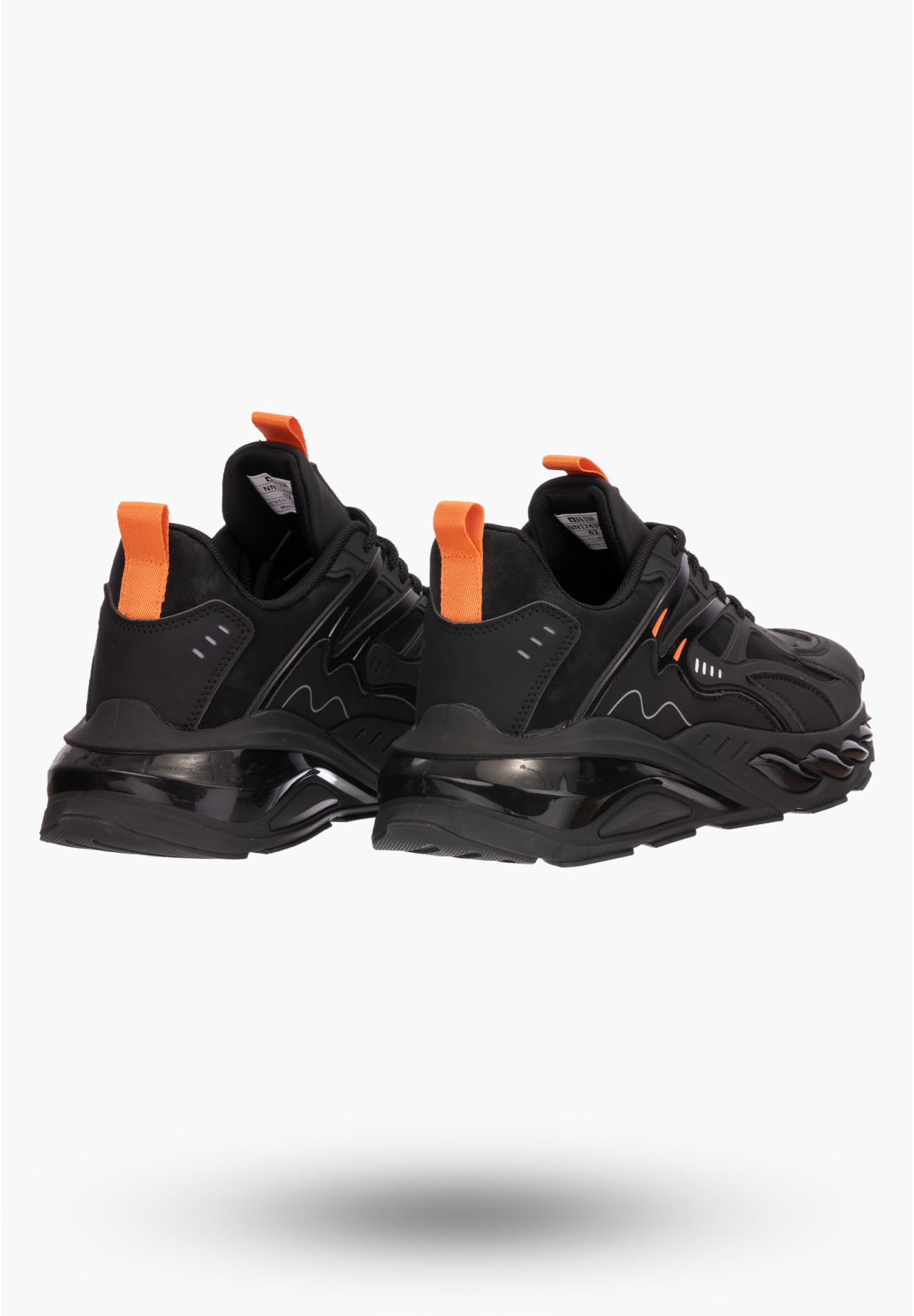 Sneakersy Big Star Czarne Buty Męskie NN174382