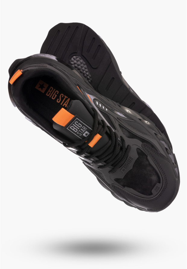 Sneakersy Big Star Czarne Buty Męskie NN174382