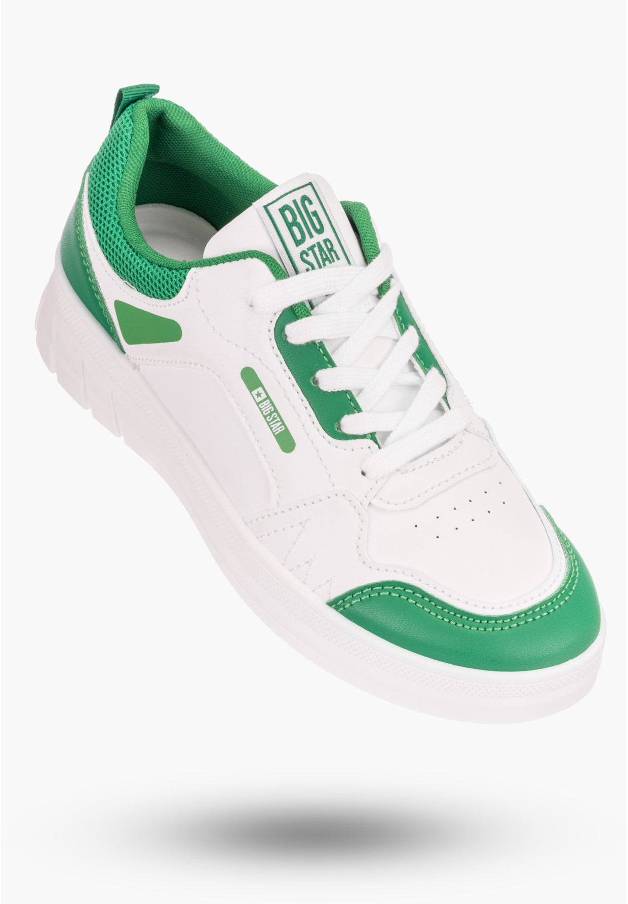 Sneakersy Big Star Białe Buty Damskie NN274A486