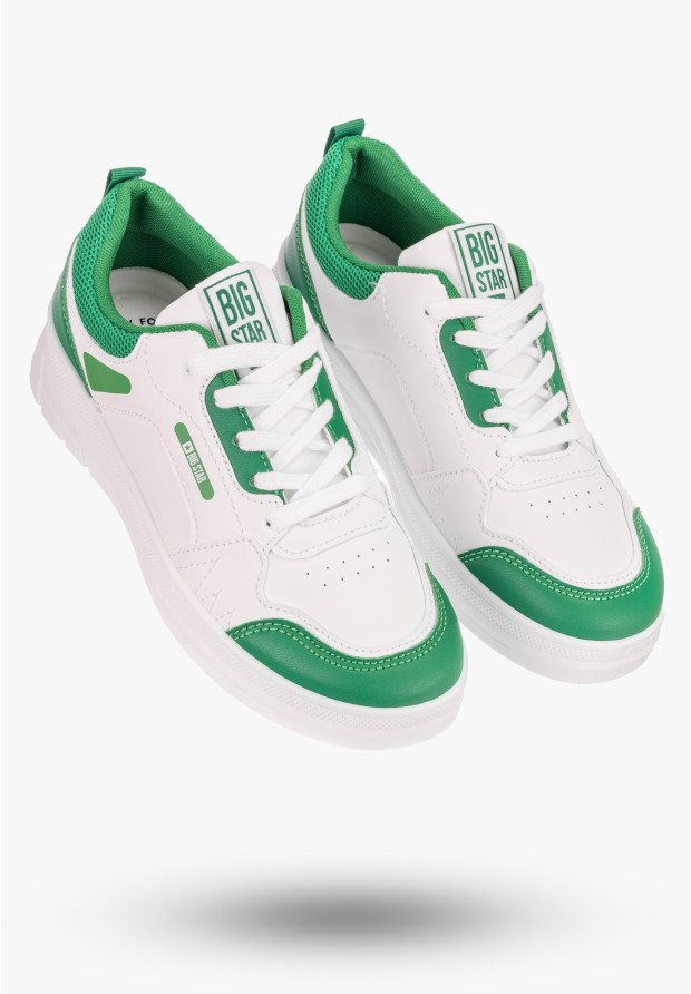 Sneakersy Big Star Białe Buty Damskie NN274A486
