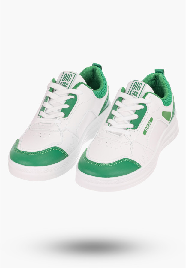 Sneakersy Big Star Białe Buty Damskie NN274A486