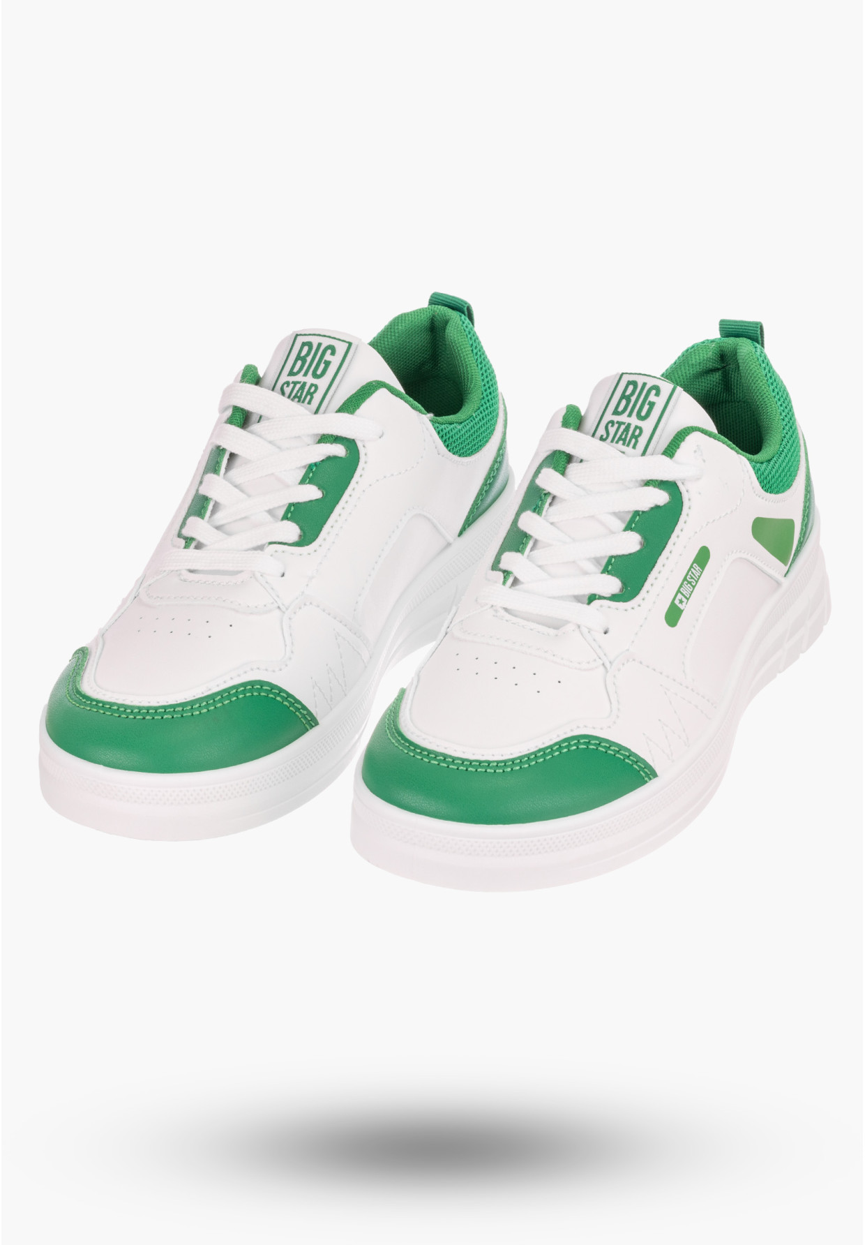 Sneakersy Big Star Białe Buty Damskie NN274A486