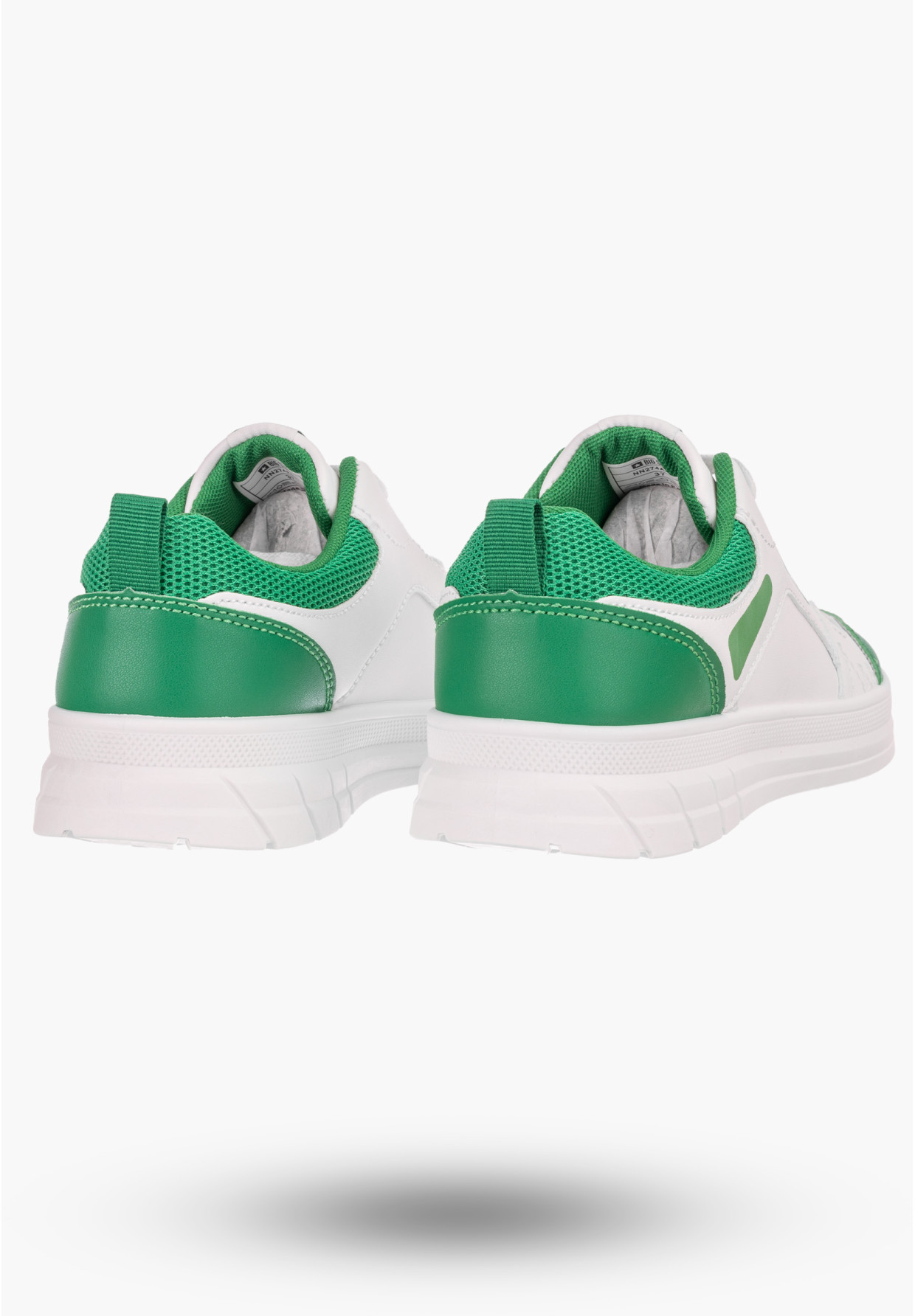 Sneakersy Big Star Białe Buty Damskie NN274A486