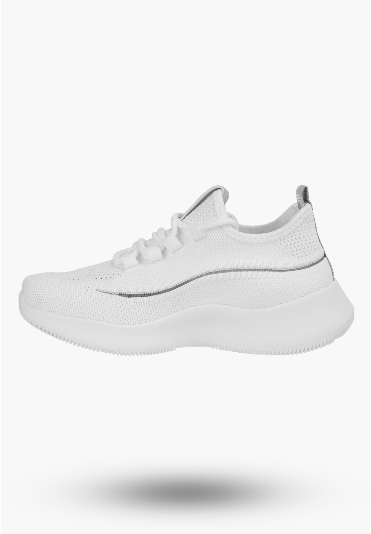 Sneakersy Big Star Białe Buty Damskie NN274662
