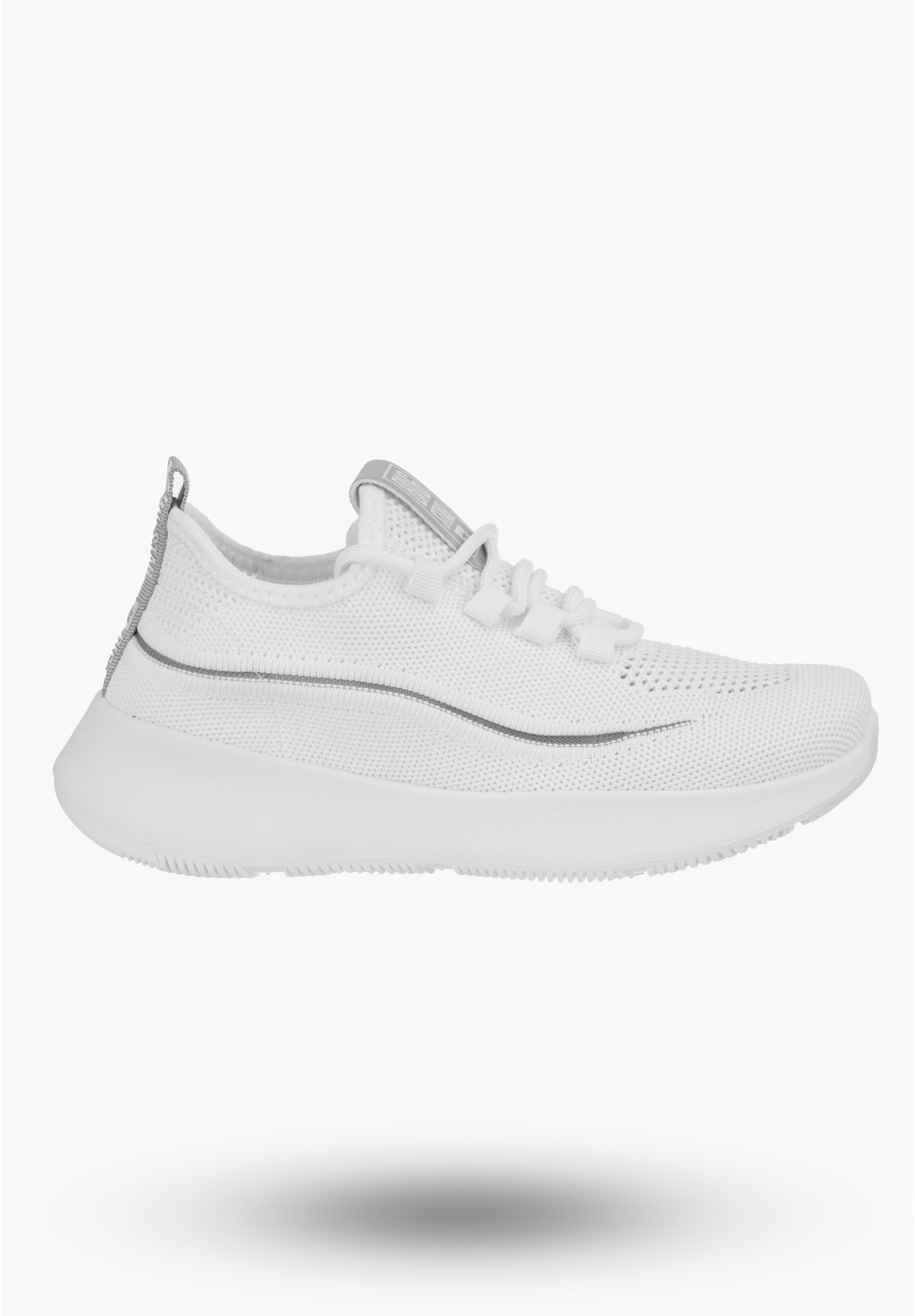 Sneakersy Big Star Białe Buty Damskie NN274662