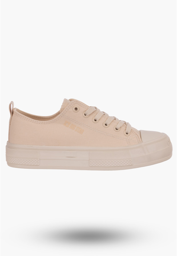Trampki Big Star Beżowe Buty Damskie NN274854