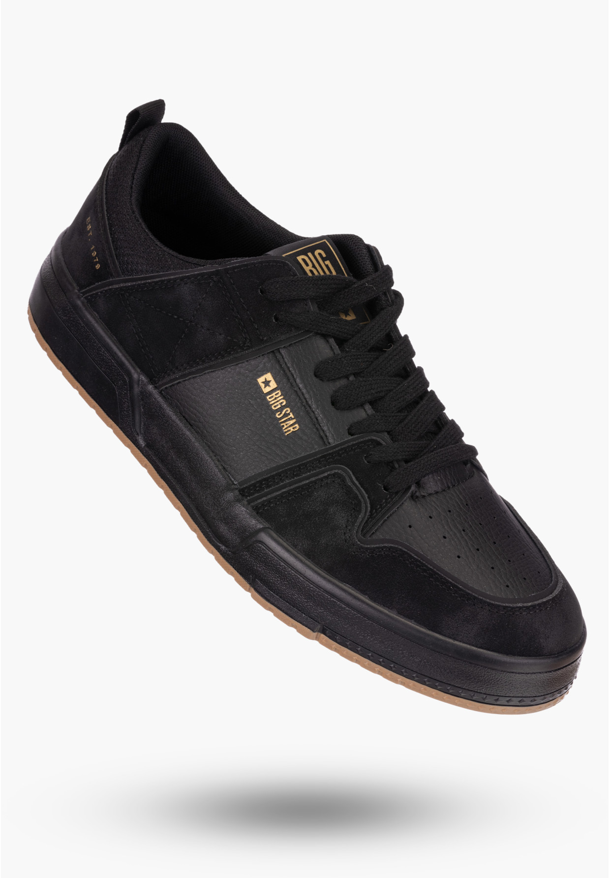 Sneakersy Big Star Czarne Buty Męskie NN174094