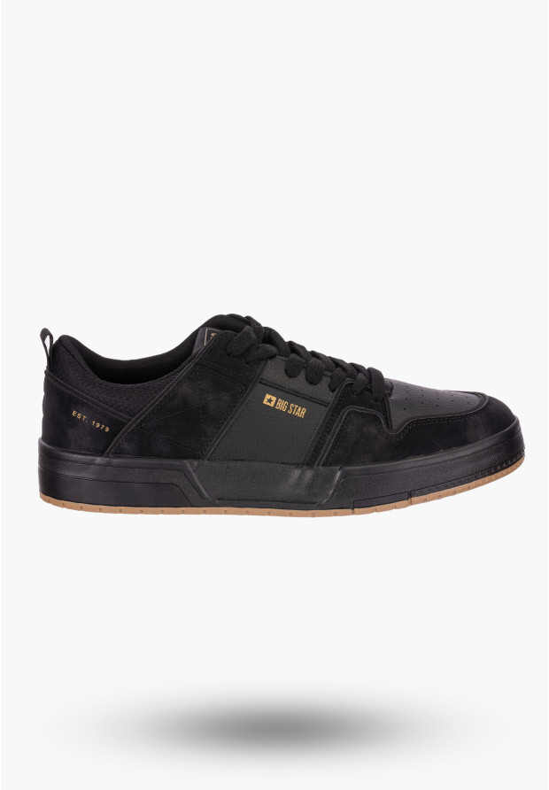 Sneakersy Big Star Czarne Buty Męskie NN174094