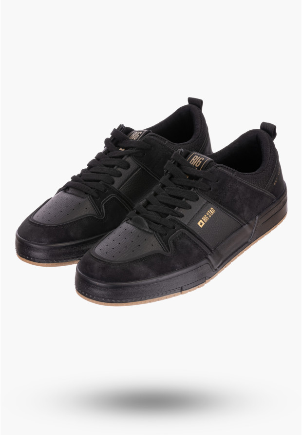 Sneakersy Big Star Czarne Buty Męskie NN174094
