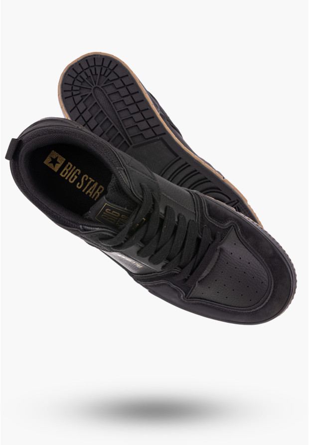 Sneakersy Big Star Czarne Buty Męskie NN174094