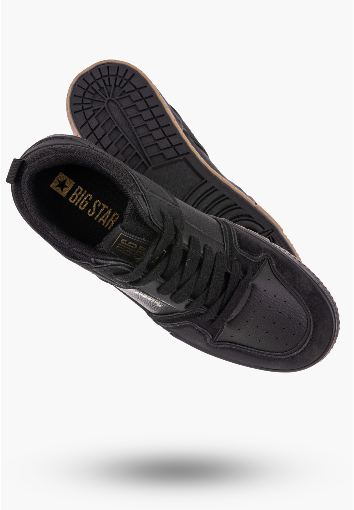 Sneakersy Big Star Czarne Buty Męskie NN174094