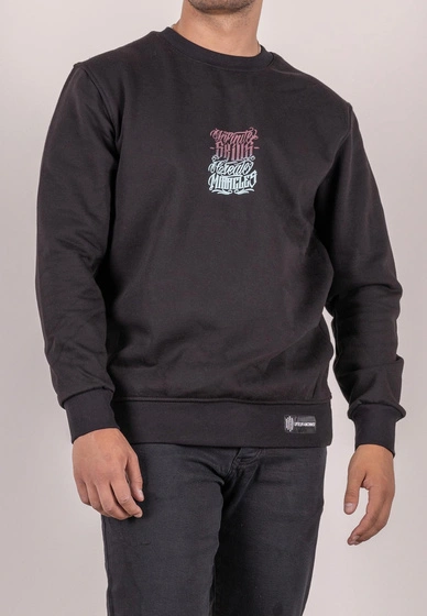 Bluza męska bez kaptura z nadrukiem INFINITE M3280