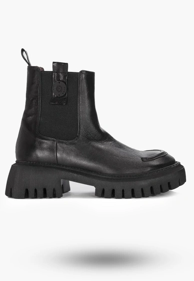 Botki Damskie Grin Black Opra Shoes