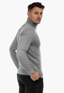 Golf Męski Elegancki Sweter Klasyczny Szary G-S-1-2024