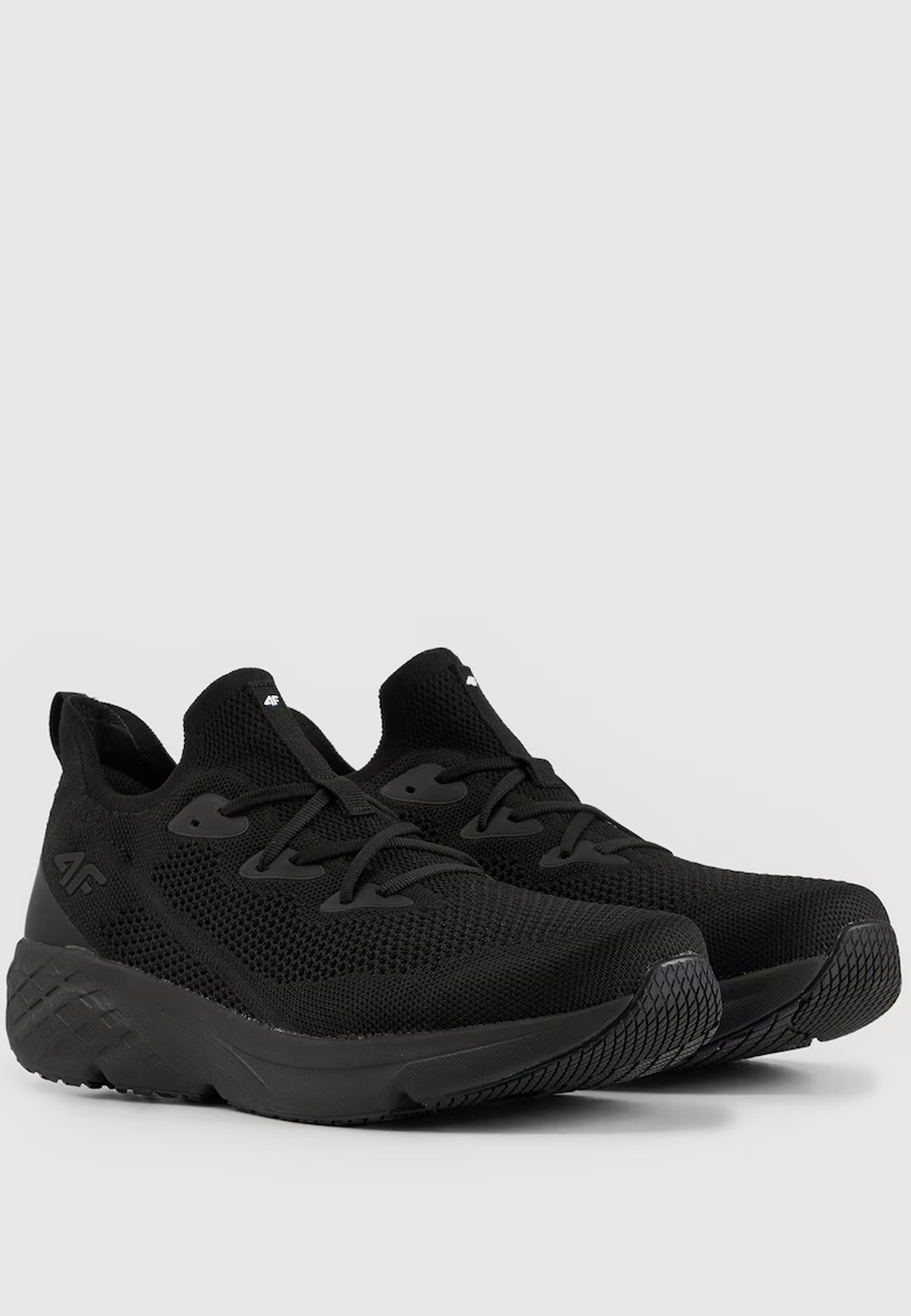 Buty Sportowe Męskie 4F Niskie Sneakersy Wsuwane Czarne VELOCORE 2.0 4FWMM00FSNEM014