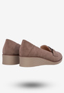 Półbuty Damskie Buty Na Koturnie Lekkie Khaki Potocki 24-12319KH