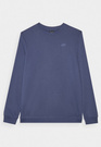 Bluza Dresowa Męska 4F Bez Kaptura Basic Niebieska 4FWMM00TSWSM1767