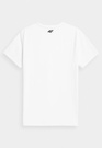 Koszulka Męska 4F T-shirt Biały Basic Małe Logo