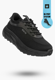 Sneakersy Damskie BIG STAR Buty Sportowe Na Platformie Czarne TT274344