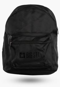 Plecak Sportowy BIG STAR Funkcjonalny Wygodny Miejski Czarny RR574124