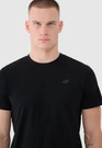 Koszulka Męska 4F T-shirt Basic Regular Czarny 4FWMM00TTSHM2256