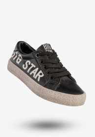 Trampki Dziecięce BIG STAR Ekoskóra Buty Na Zamek Czarne AA374041