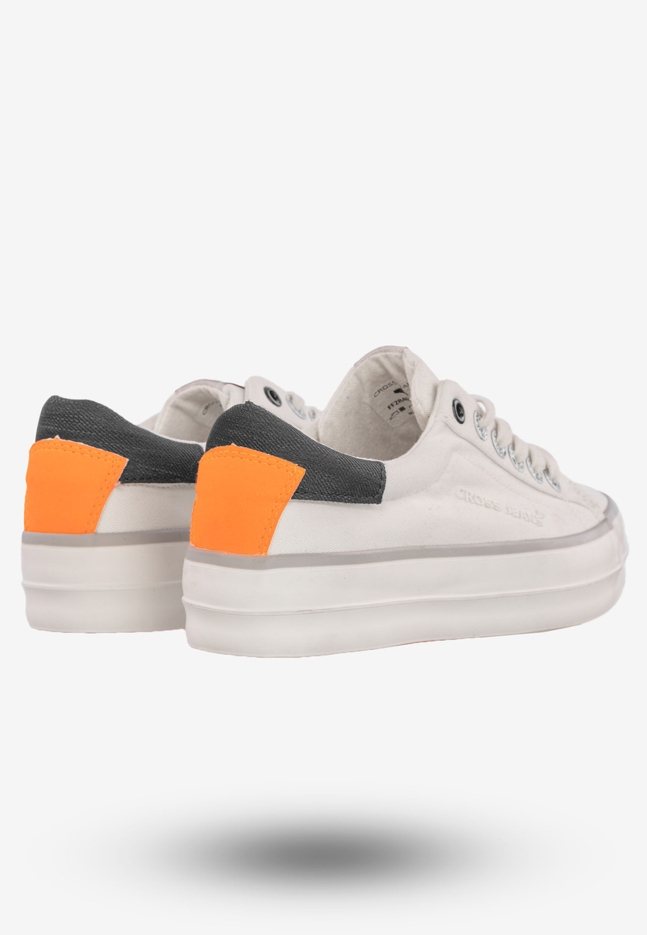 Tenisówki Damskie Trampki Buty Cross Jeans Białe FF2R4080C