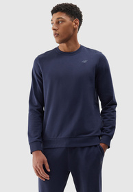 Bluza Męska 4F Granatowa Basic 4FSS23TSWSM0705