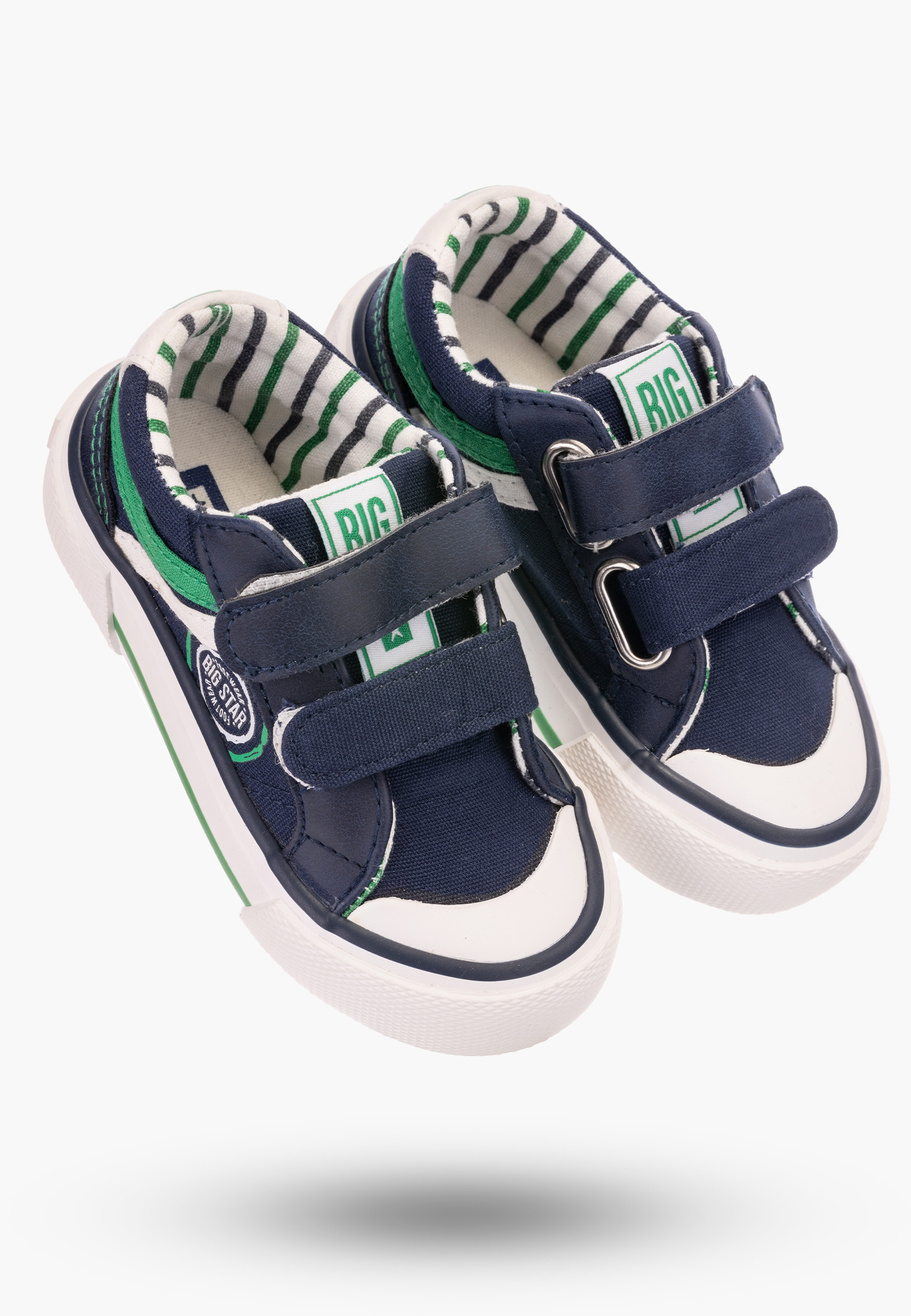 Buty Chłopięce Big Star Sneakersy na rzepy JJ374315