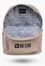 Plecak Sportowy BIG STAR Funkcjonalny Wygodny Miejski Beżowy RR574120