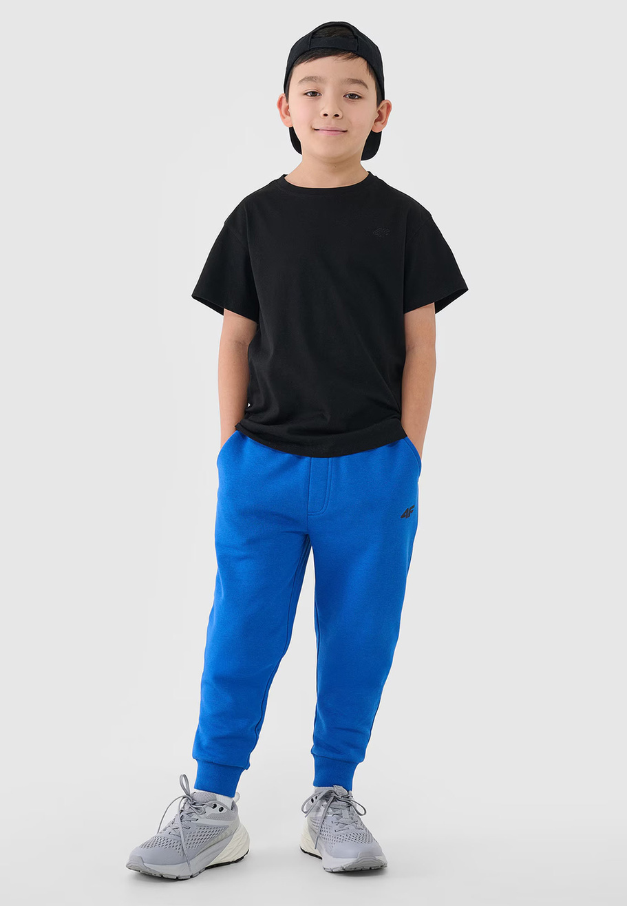 Koszulka Chłopięca 4F T-shirt Czarny 4FJWMM00TTSHM2330