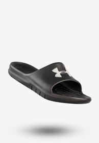Klapki Męskie Under Armour Buty Klasyczne Sportowe Czarne UA Core PTH SL